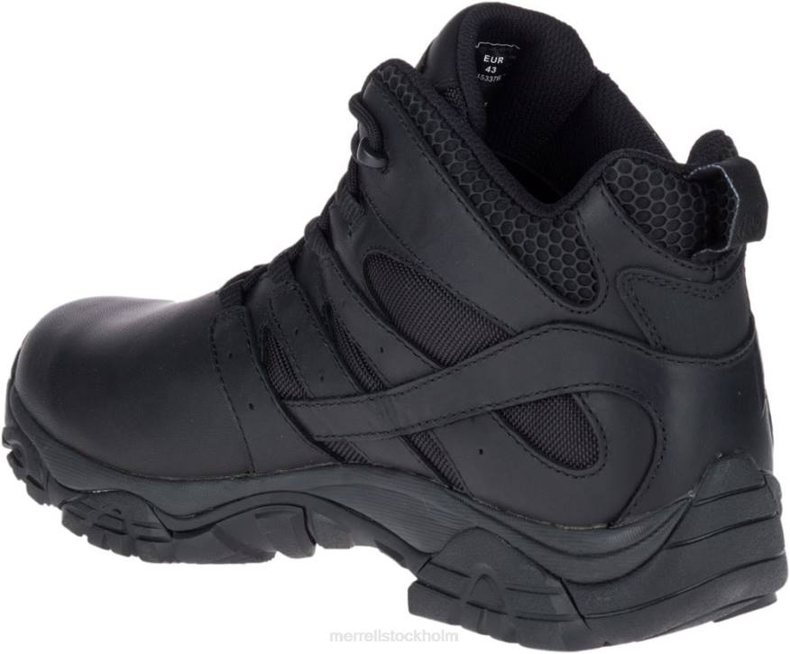 moab 2 mid taktisk respons vattentät stövel bred bredd (j45337w) 08XP700 svart Merrell