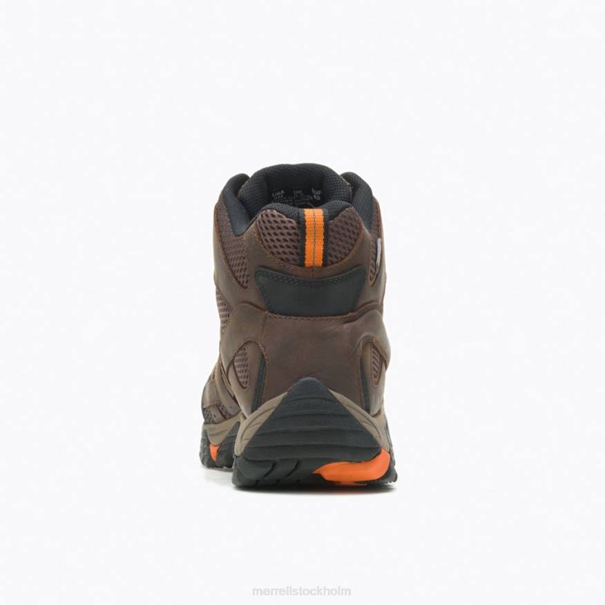 moab vertex mid vattentät sr arbetsstövel bred bredd (j31239w) 08XP389 lera Merrell