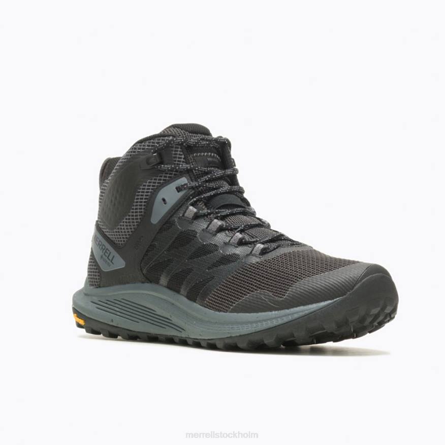 nova 3 mid gore-tex (j067613) 08XP41 svart Merrell