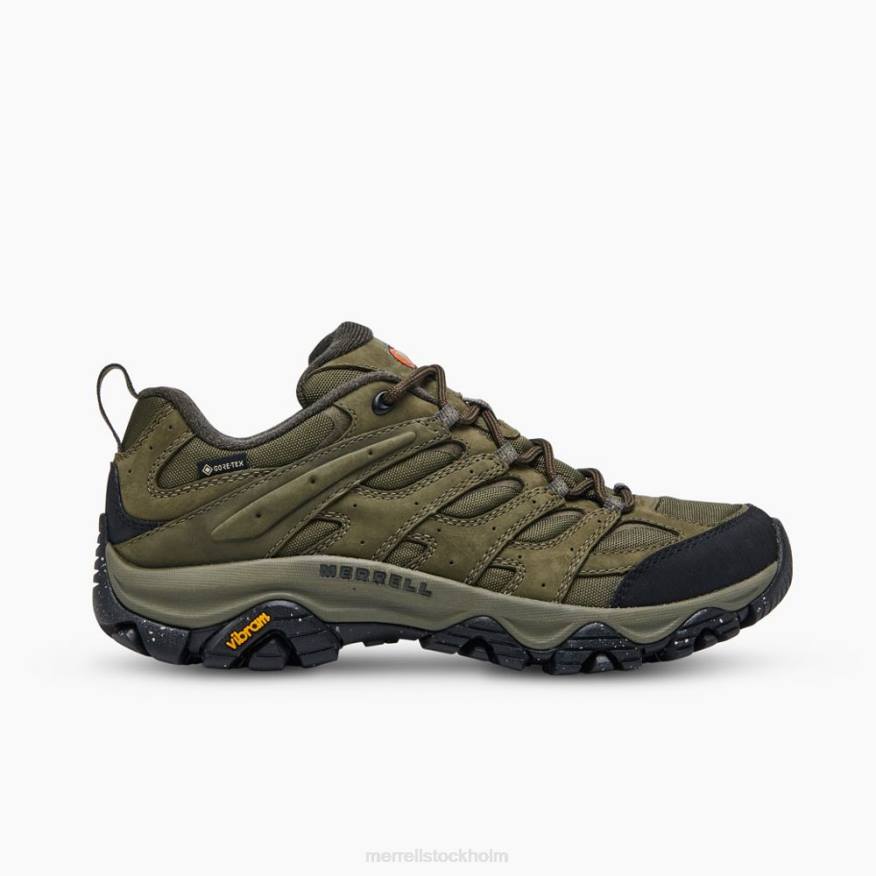 moab 3 slät gore-tex (j036363) 08XP656 oliv Merrell