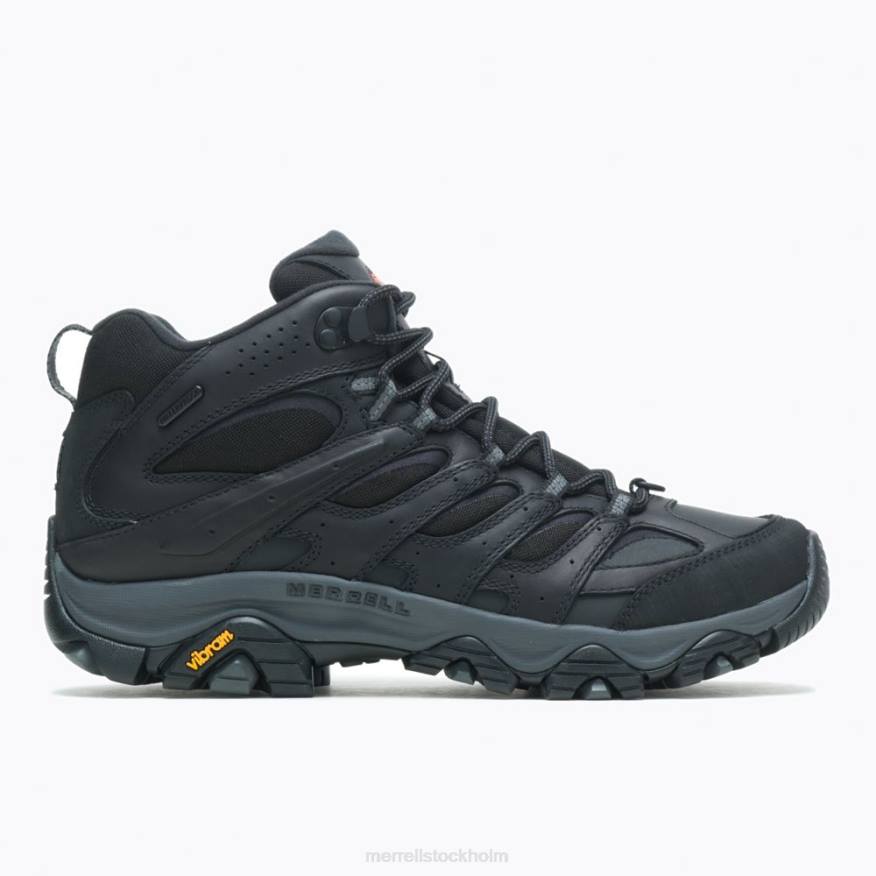 moab 3 thermo mid vattentät bred bredd (j036577w) 08XP628 svart Merrell