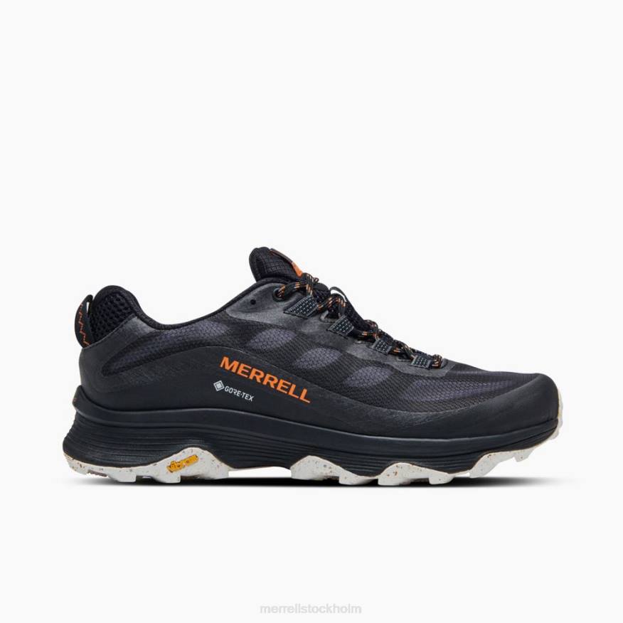 moab speed gore-tex (j066769) 08XP22 svart Merrell