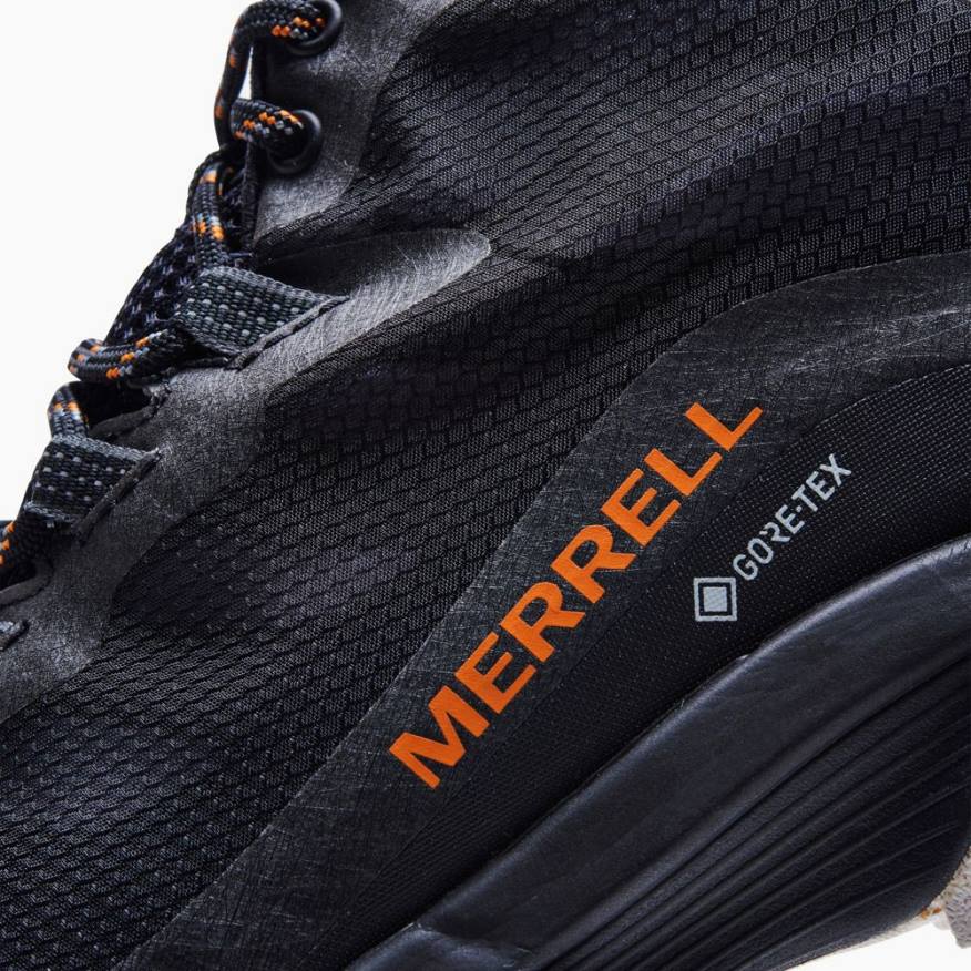 moab speed mid gore-tex (j135409) 08XP189 svart Merrell