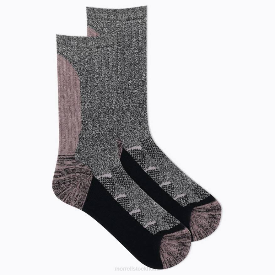 moab hiking crew sock (jss26348-530) 08XP296 lavendel Merrell