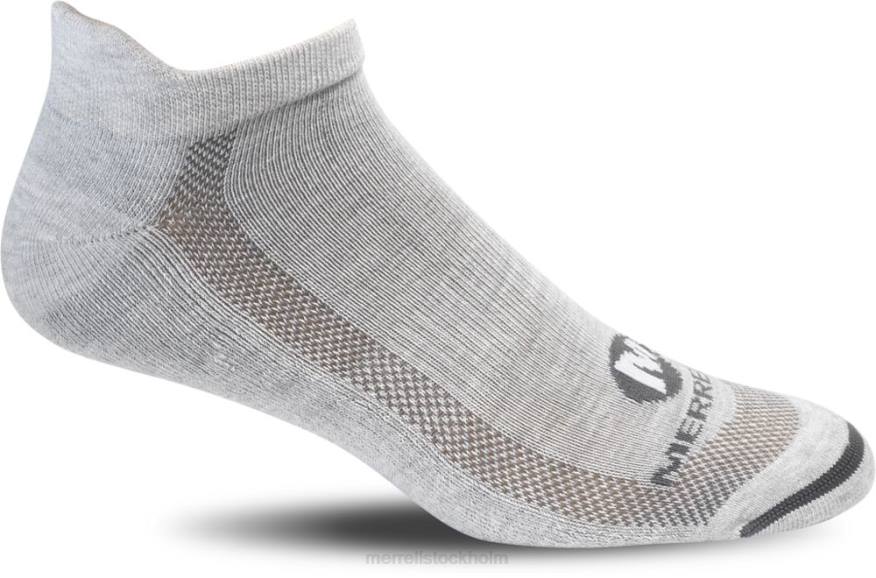 återvunnen lågskurna strumpor 3-pack (jsf24606-041) 08XP361 gråljung ass Merrell